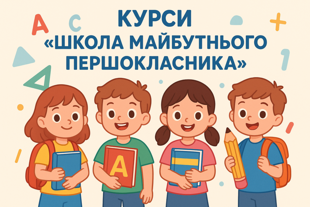 КУРСИ «ШКОЛА МАЙБУТНЬОГО ПЕРШОКЛАСНИКА»